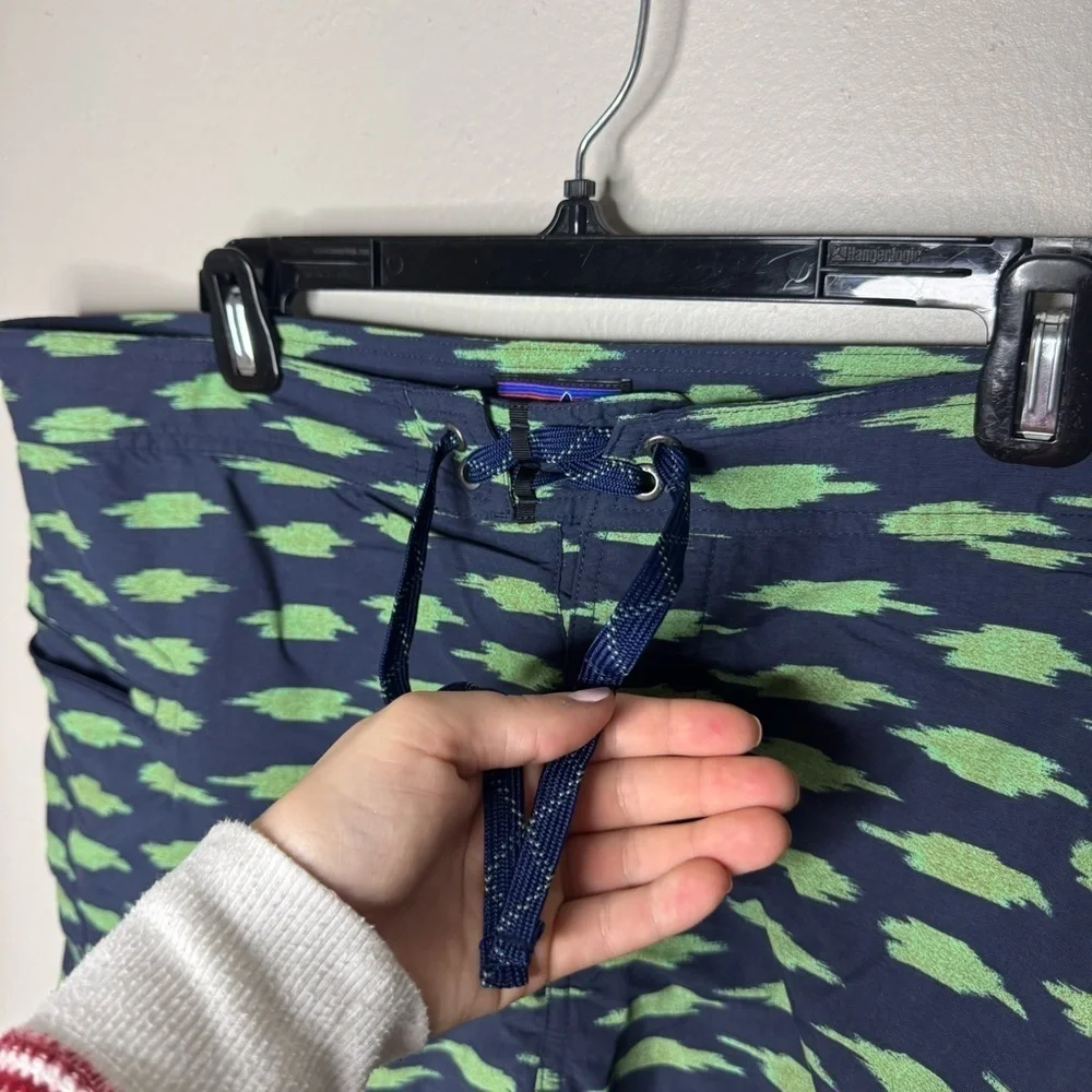 Patagonia Men’s Swim Trunks Blue And Green